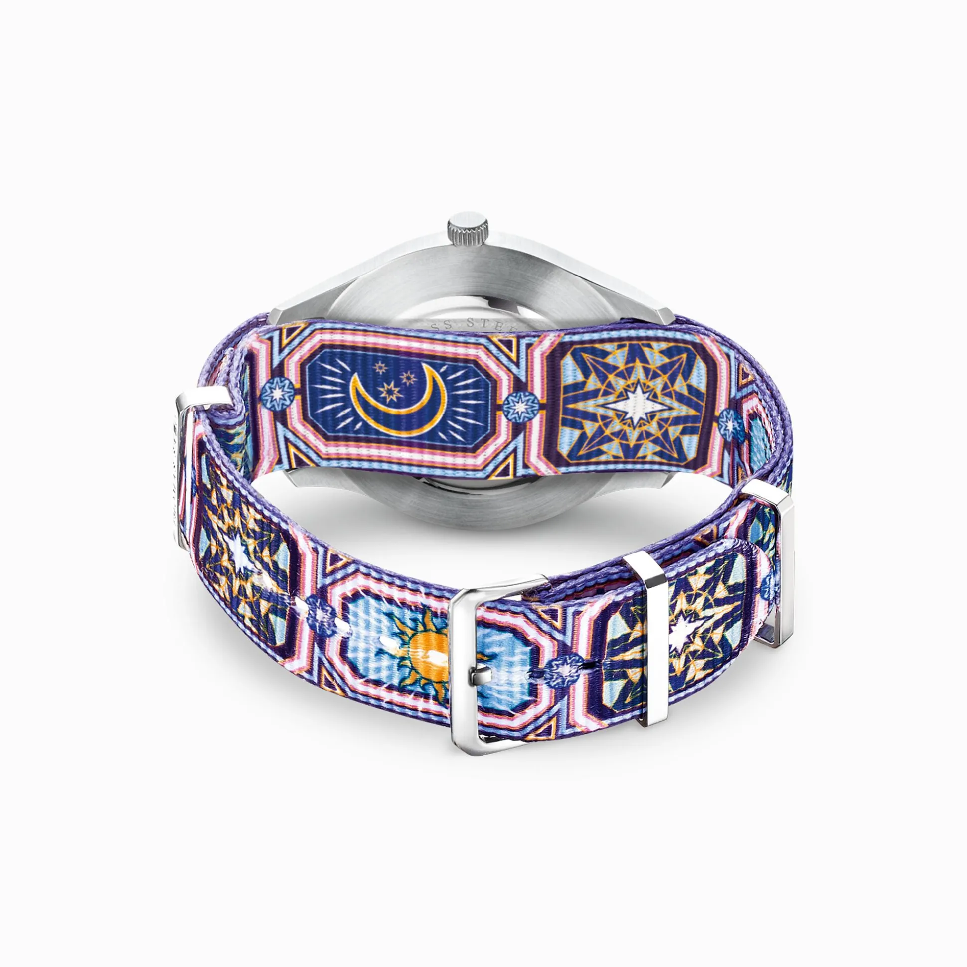 Fashion Uhrenarmband Code TS Nato farbiger Nachthimmel Damen Uhren|Damenuhren