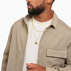 Sale Venezia-Kette vergoldet Stärke 2 mm Herren Halsketten|Halsketten