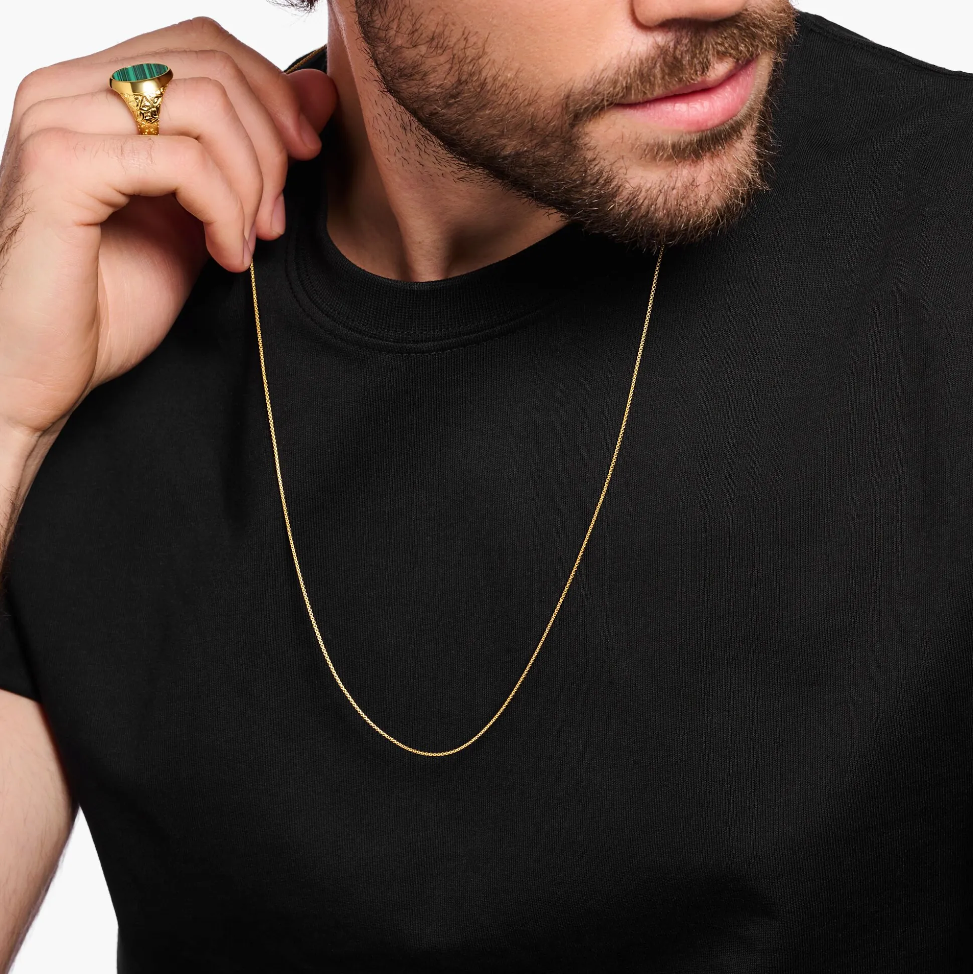 Cheap Venezianerkette L42v 3 Ösen GPYE Damen Halsketten|18K Vergoldung - 925 Silber